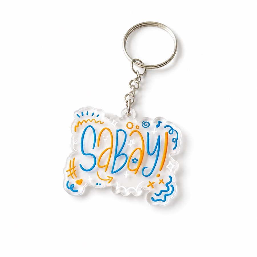 “Sabay” acrylic keychain